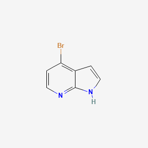 4-Bromo-7-azaindole chemical structure (CAS 348640-06-2)