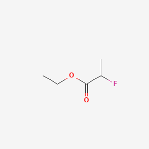 Ethyl 2-fluoropropionate chemical structure (CAS 349-43-9)