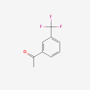 3'-(Trifluoromethyl)acetophenone chemical structure (CAS 349-76-8)