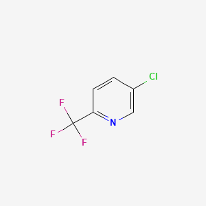 5-Chloro-2-trifluoromethylpyridine chemical structure (CAS 349-94-0)