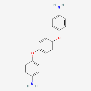 4-[4-(4-aminophenoxy)phenoxy]aniline chemical structure (CAS 3491-12-1)