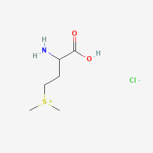 (3-Amino-3-carboxypropyl)dimethylsulfonium chloride chemical structure (CAS 3493-12-7)