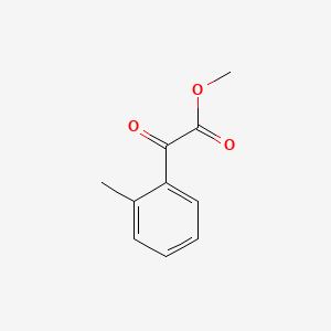 Methyl 2-oxo-2-(o-tolyl)acetate chemical structure (CAS 34966-54-6)