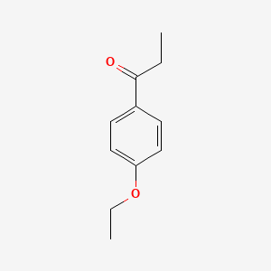 1-(4-Ethoxyphenyl)propan-1-one chemical structure (CAS 35031-72-2)