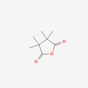 3,3,4,4-Tetramethyldihydrofuran-2,5-dione chemical structure (CAS 35046-68-5)