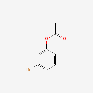 3-Bromophenyl acetate chemical structure (CAS 35065-86-2)
