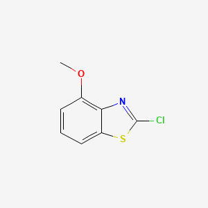 2-Chloro-4-methoxybenzo[d]thiazole chemical structure (CAS 3507-27-5)