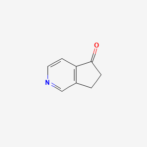 6,7-Dihydro-5H-cyclopenta[c]pyridin-5-one chemical structure (CAS 350847-80-2)