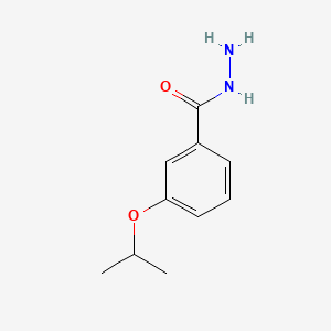 3-Isopropoxybenzohydrazide chemical structure (CAS 350989-60-5)