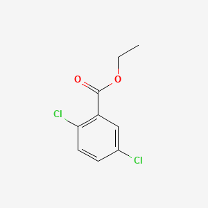 Ethyl 2,5-dichlorobenzoate chemical structure (CAS 35112-27-7)