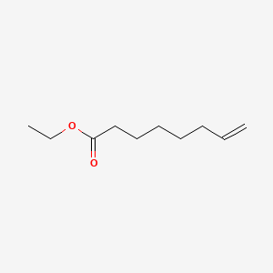 Ethyl 7-octenoate chemical structure (CAS 35194-38-8)