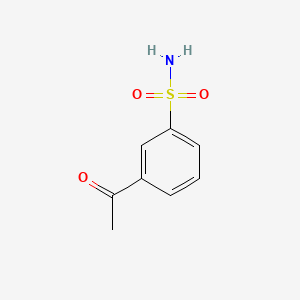 3-Acetylbenzenesulfonamide chemical structure (CAS 35203-88-4)