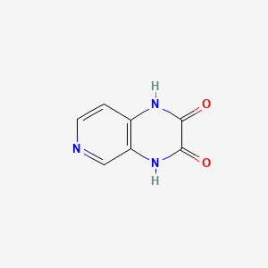 Pyrido[3,4-b]pyrazine-2,3(1H,4H)-dione chemical structure (CAS 35251-84-4)