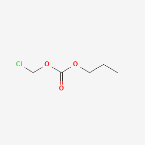Chloromethyl propyl carbonate chemical structure (CAS 35273-90-6)