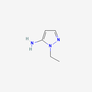 1-Ethyl-1H-pyrazol-5-amine chemical structure (CAS 3528-58-3)