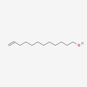 Dodec-11-en-1-ol chemical structure (CAS 35289-31-7)