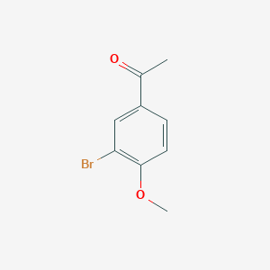 1-(3-Bromo-4-methoxyphenyl)ethanone chemical structure (CAS 35310-75-9)