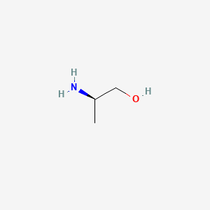 (R)-2-Aminopropan-1-ol chemical structure (CAS 35320-23-1)