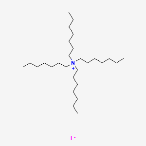 Tetraheptylammoniumiodide chemical structure (CAS 3535-83-9)