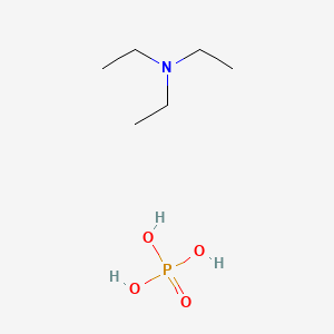 Triethylamine Phosphate chemical structure (CAS 35365-94-7)