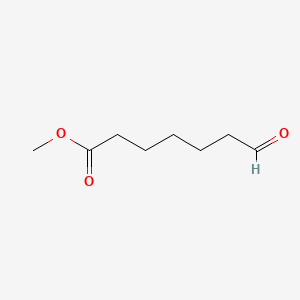 Methyl 7-oxoheptanoate chemical structure (CAS 35376-00-2)