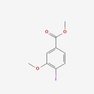 Methyl 4-iodo-3-methoxybenzoate chemical structure (CAS 35387-92-9)
