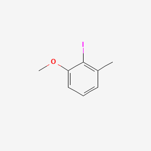 2-Iodo-1-methoxy-3-methylbenzene chemical structure (CAS 35387-94-1)