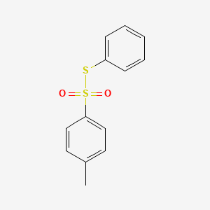 S-Phenyl 4-methylbenzenesulfonothioate chemical structure (CAS 3541-14-8)