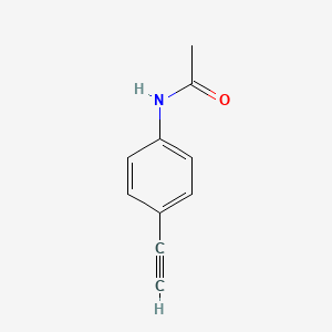 N-(4-Ethynylphenyl)acetamide chemical structure (CAS 35447-83-7)