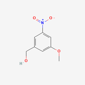 (3-Methoxy-5-nitrophenyl)methanol chemical structure (CAS 354525-36-3)