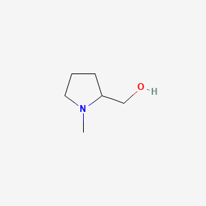 (1-Methylpyrrolidin-2-yl)methanol chemical structure (CAS 3554-65-2)