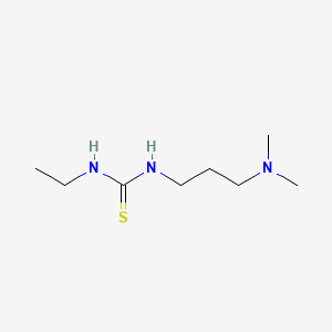 1-(3-(Dimethylamino)propyl)-3-ethylthiourea chemical structure (CAS 35542-99-5)