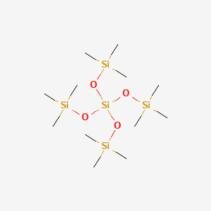 Tetrakis(trimethylsilyl) orthosilicate chemical structure (CAS 3555-47-3)