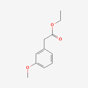 Ethyl 2-(3-methoxyphenyl)acetate chemical structure (CAS 35553-92-5)