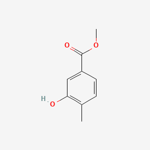 Methyl 3-hydroxy-4-methylbenzoate chemical structure (CAS 3556-86-3)