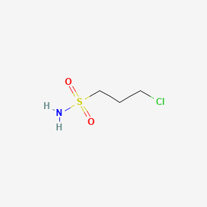 3-Chloropropane-1-sulfonamide chemical structure (CAS 35578-28-0)