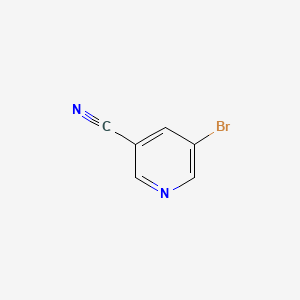 5-Bromonicotinonitrile chemical structure (CAS 35590-37-5)