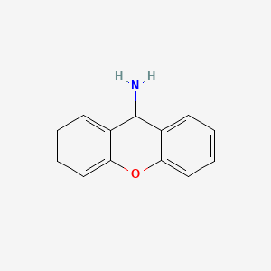 9H-Xanthen-9-amine chemical structure (CAS 35598-63-1)