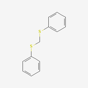 Bis(phenylthio)methane chemical structure (CAS 3561-67-9)