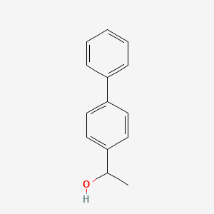 1-(4-Biphenylyl)ethanol chemical structure (CAS 3562-73-0)