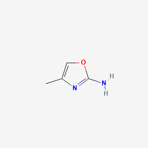 4-Methyloxazol-2-amine chemical structure (CAS 35629-70-0)