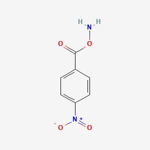 O-(4-Nitrobenzoyl)hydroxylamine chemical structure (CAS 35657-36-4)