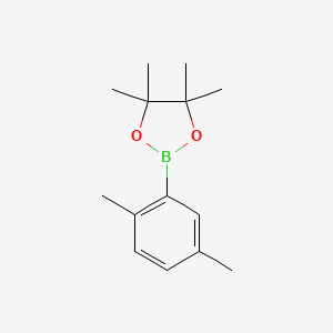 2-(2,5-Dimethylphenyl)-4,4,5,5-tetramethyl-1,3,2-dioxaborolane chemical structure (CAS 356570-53-1)