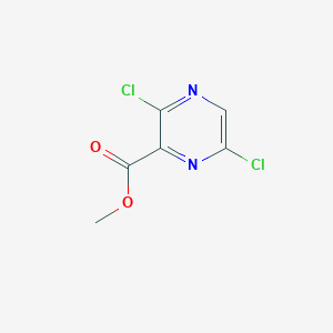 Methyl 3,6-dichloropyrazine-2-carboxylate chemical structure (CAS 356783-14-7)