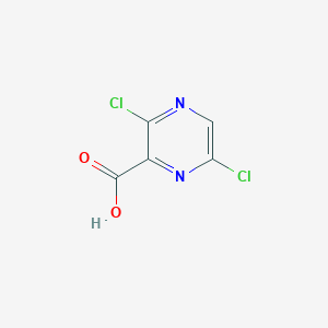 3,6-Dichloropyrazine-2-carboxylic acid chemical structure (CAS 356783-15-8)