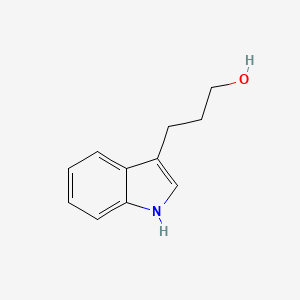 3-(1H-Indol-3-yl)propan-1-ol chemical structure (CAS 3569-21-9)