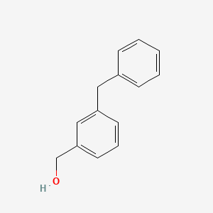 (3-Benzylphenyl)methanol chemical structure (CAS 35714-19-3)