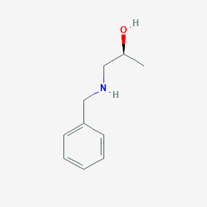 (S)-1-(Benzylamino)propan-2-ol chemical structure (CAS 357165-43-6)