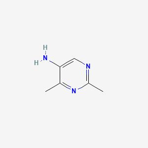 2,4-Dimethylpyrimidin-5-amine chemical structure (CAS 35733-53-0)