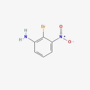 2-Bromo-3-nitroaniline chemical structure (CAS 35757-20-1)